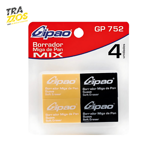 Borrador Gipao Miga De Pan Mix x4