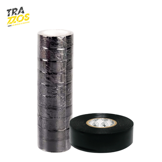 Cinta Aislante Cobra Negra 10m x10
