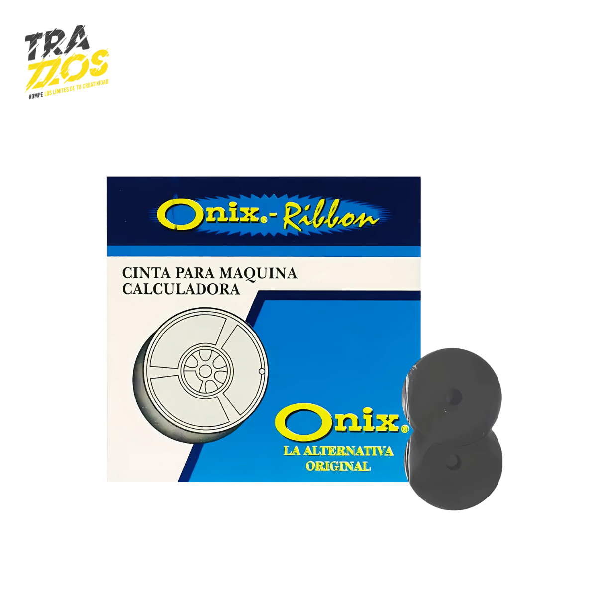 Cinta Para Maquina Calculadora Bicolor Pequeña