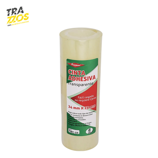 Cinta Transparente 12X5 X12UND