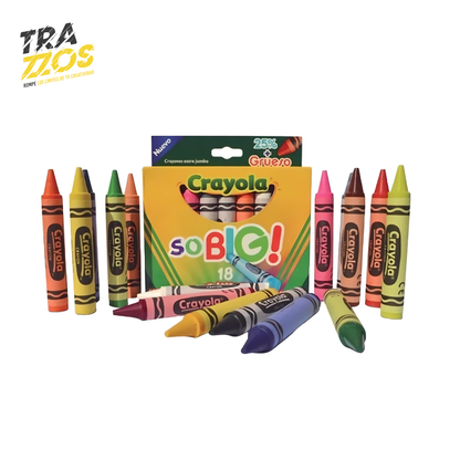 Crayon Crayola Extra Jumbo X18