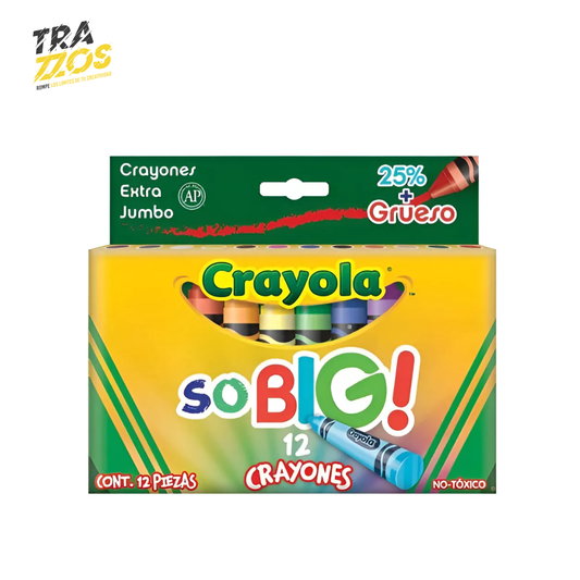 Crayola Extra Jumbo Crayon  X12