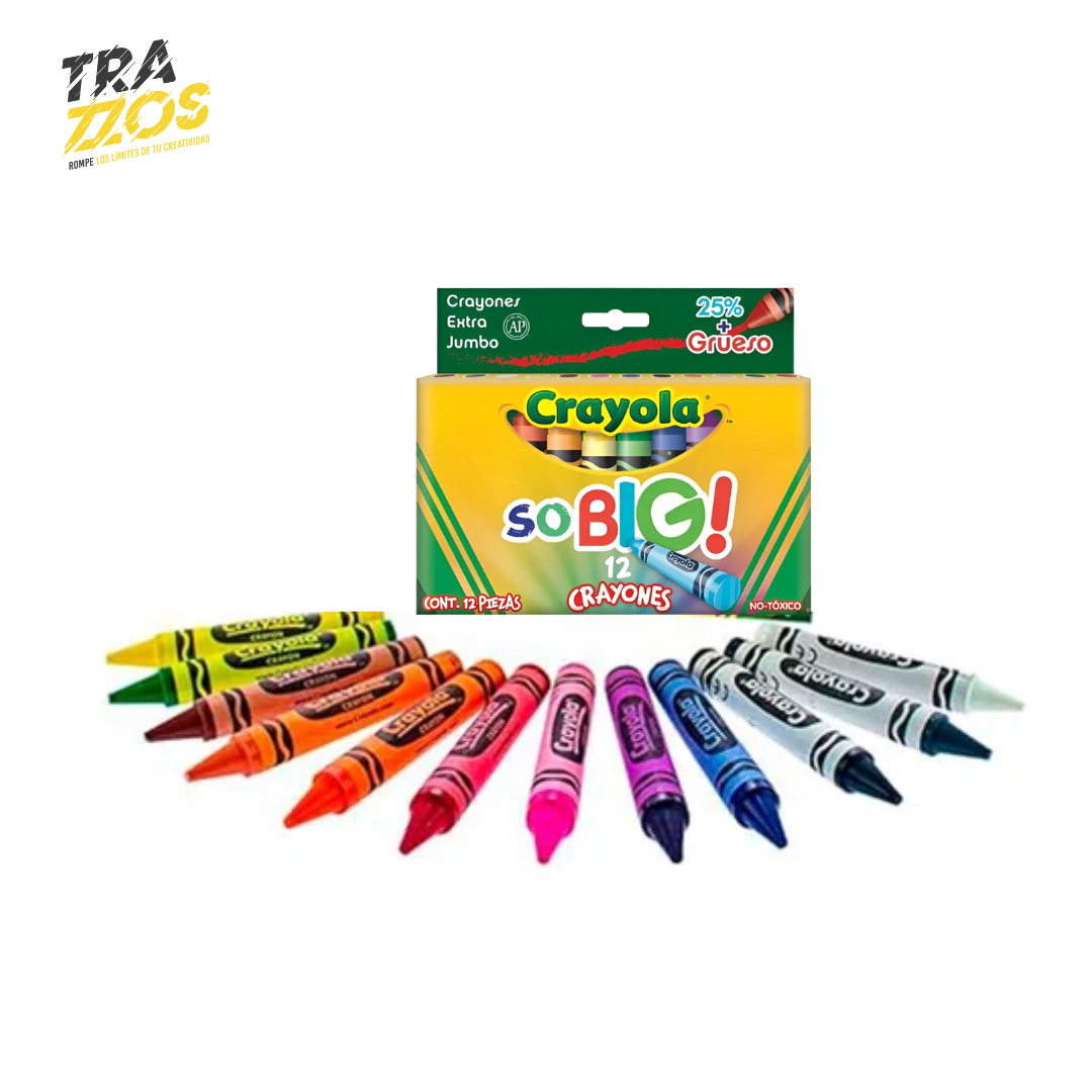 Crayola Extra Jumbo Crayon  X12