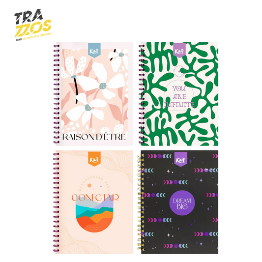 Cuaderno Kiut Argollado 5 materias