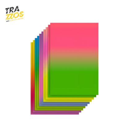 Pliego de Cartulina Degrade