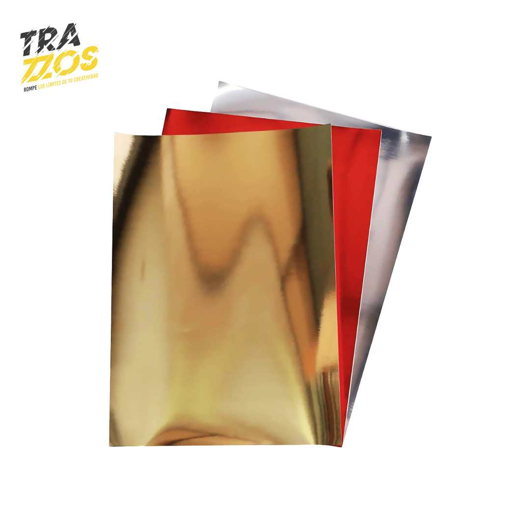 1/2 pliego de Cartulina Hologramada