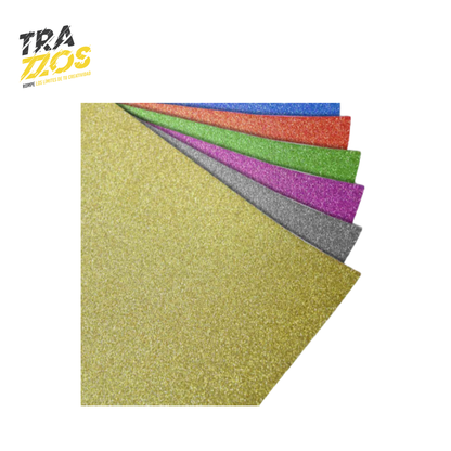 1/2 Pliego de Cartulina Mirellada