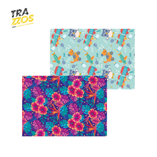 Cartulina Primavera Pliego Estampada