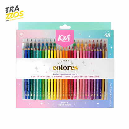 Caja De Colores Kiut X 48