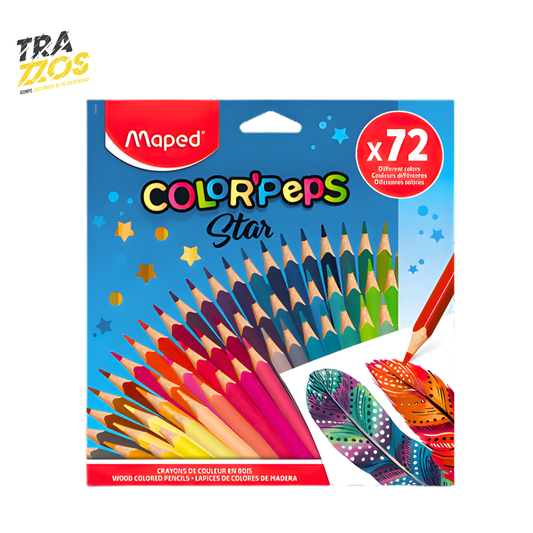 Colores Color Peps Maped x72