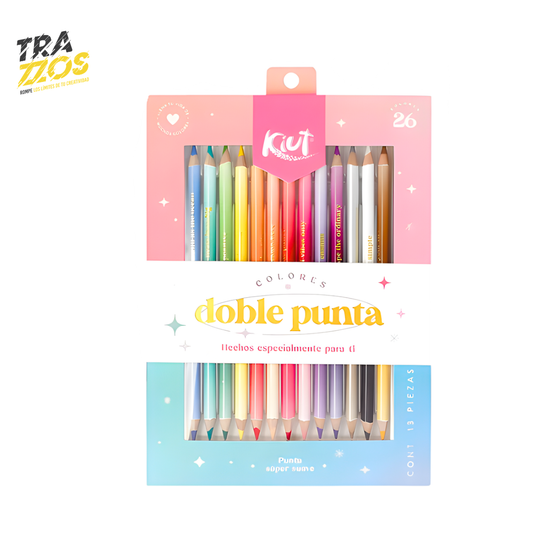 Colores Doble Punta Kiut x13