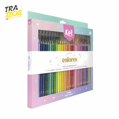 Caja De Colores Kiut X 48