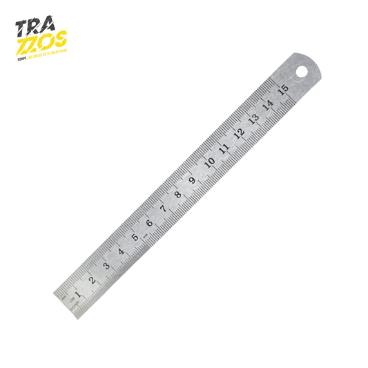 Regla Metalica x 30 cm
