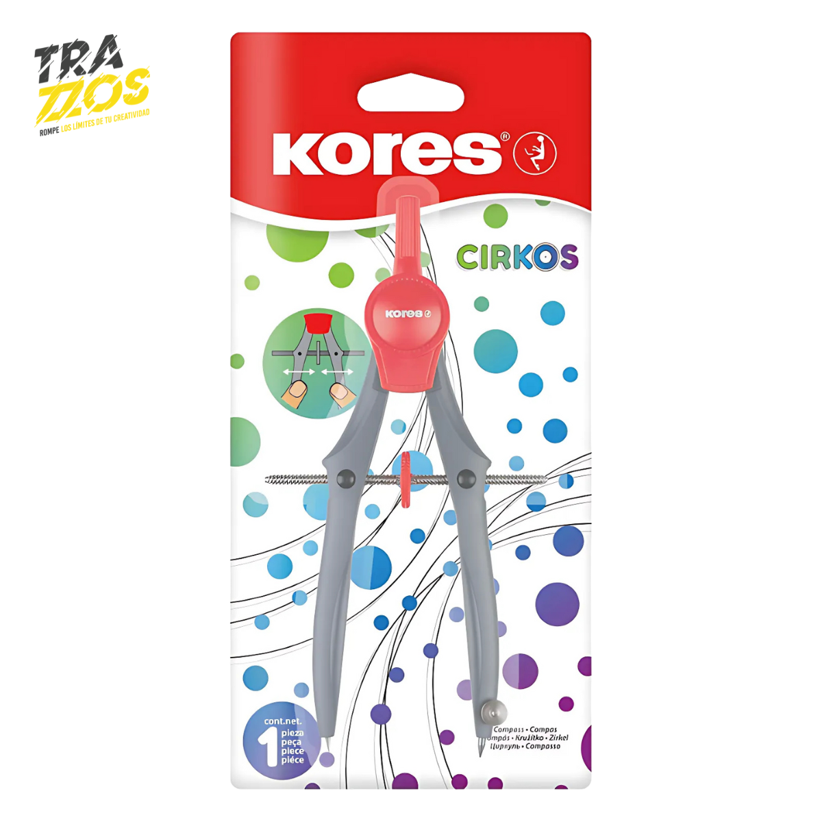 Compas Kores Blister Cirkos