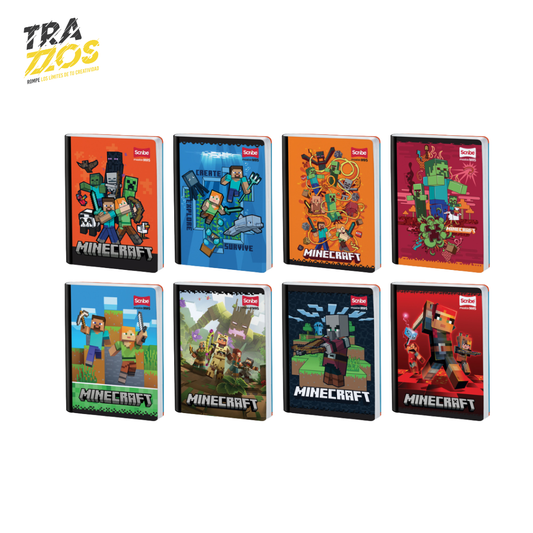 Cuaderno Master Cosido Minecraft