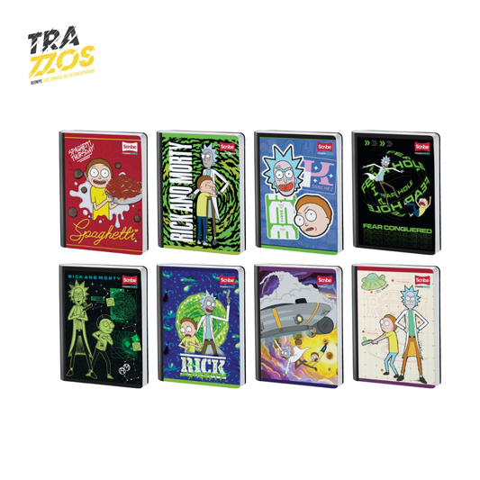 Cuaderno Master Cosido Rick And Morty