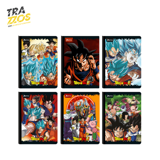 Cuaderno Norma Cosido Dragon Ball