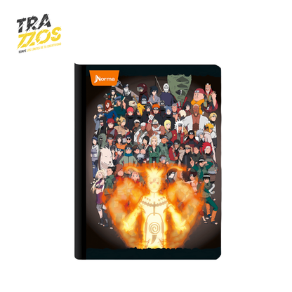 Cuaderno Norma Cosido Naruto