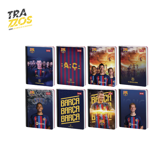 Cuaderno Scribe Cosido 100 Hojas Cuadros Barcelona