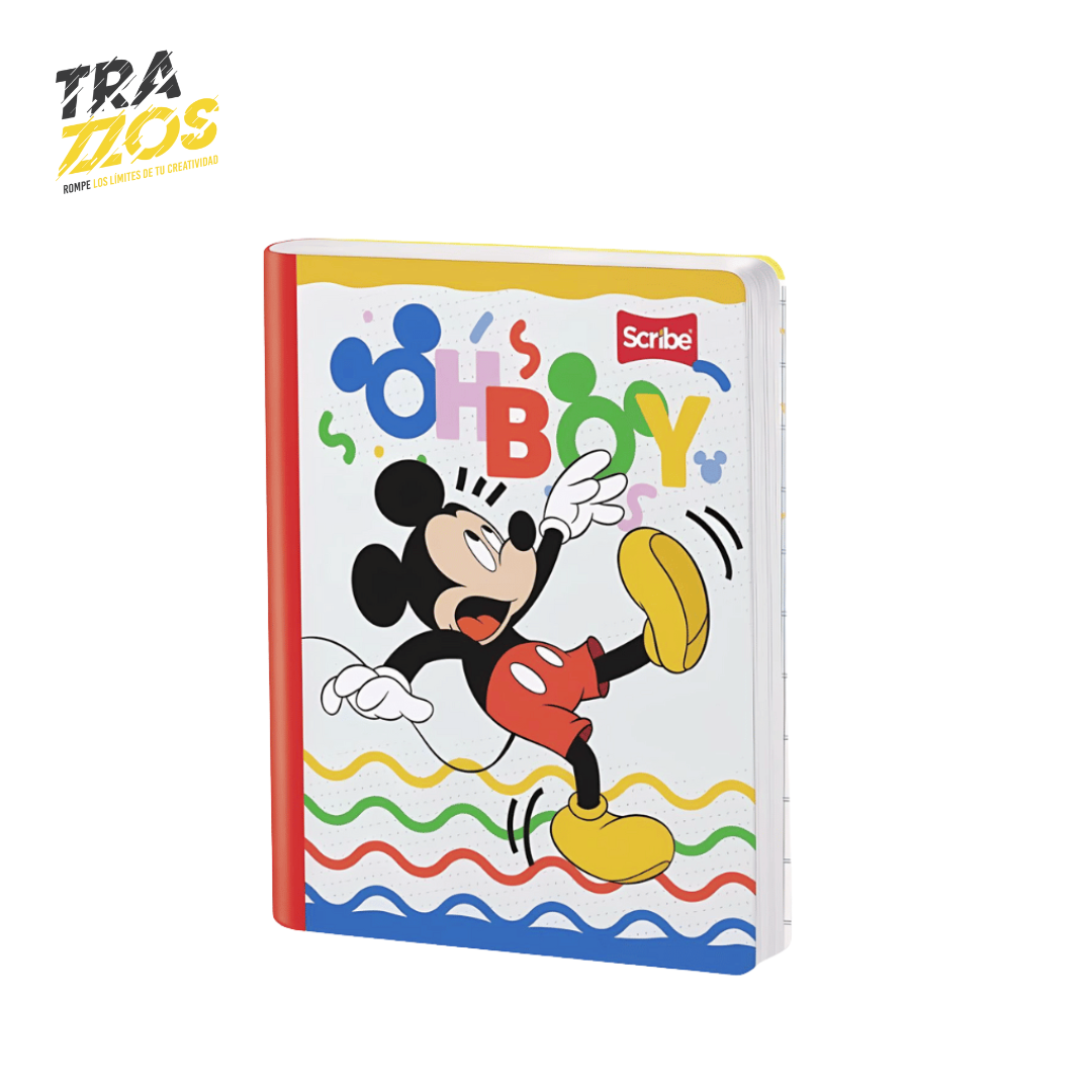 Cuaderno Scribe Cosido Mickey Mouse