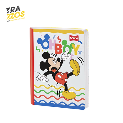 Cuaderno Scribe Cosido Mickey Mouse