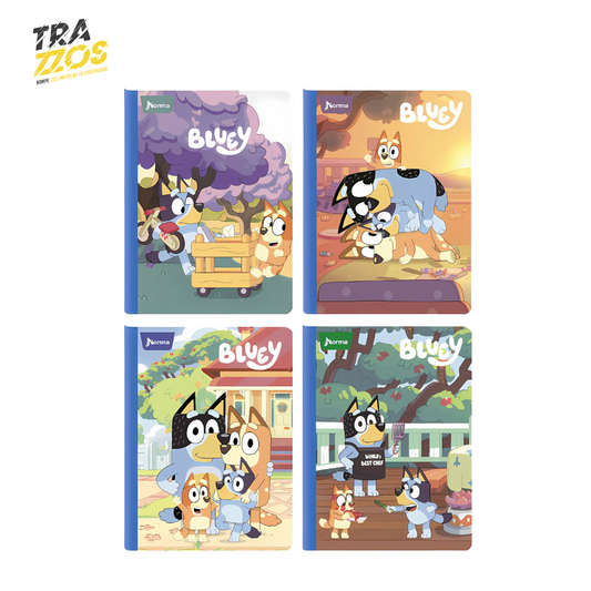 Cuaderno Norma Cosido Bluey