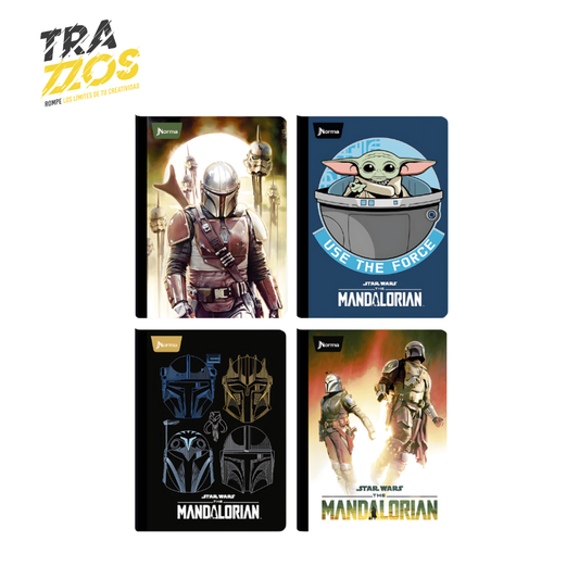 Cuaderno Norma Cosido Mandalorian