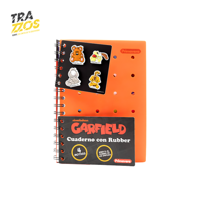 Cuaderno Argollado Primavera Rubber