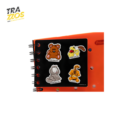 Cuaderno Argollado Primavera Rubber