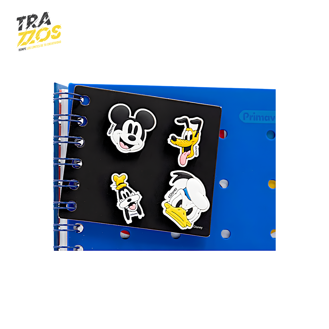 Cuaderno Argollado Primavera Rubber