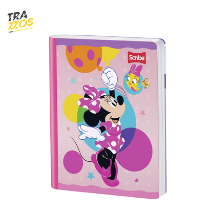 Cuaderno Scribe Cosido Minnie Mouse