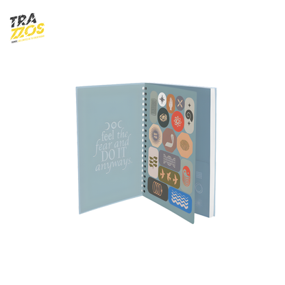 Cuaderno Scribe Grande Pasta Dura Argollado Femenino