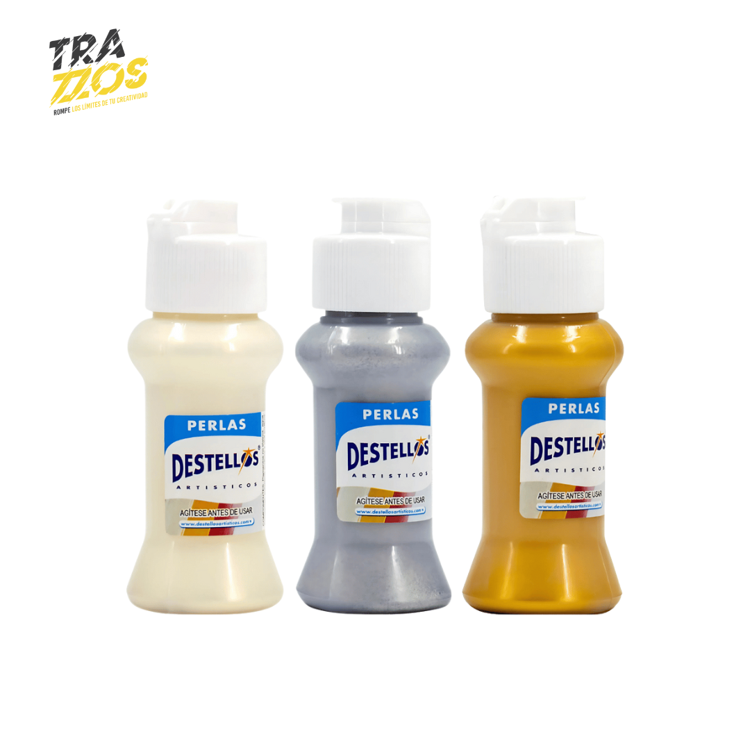 Pintura Acrílica Destellos Perladas 60cc