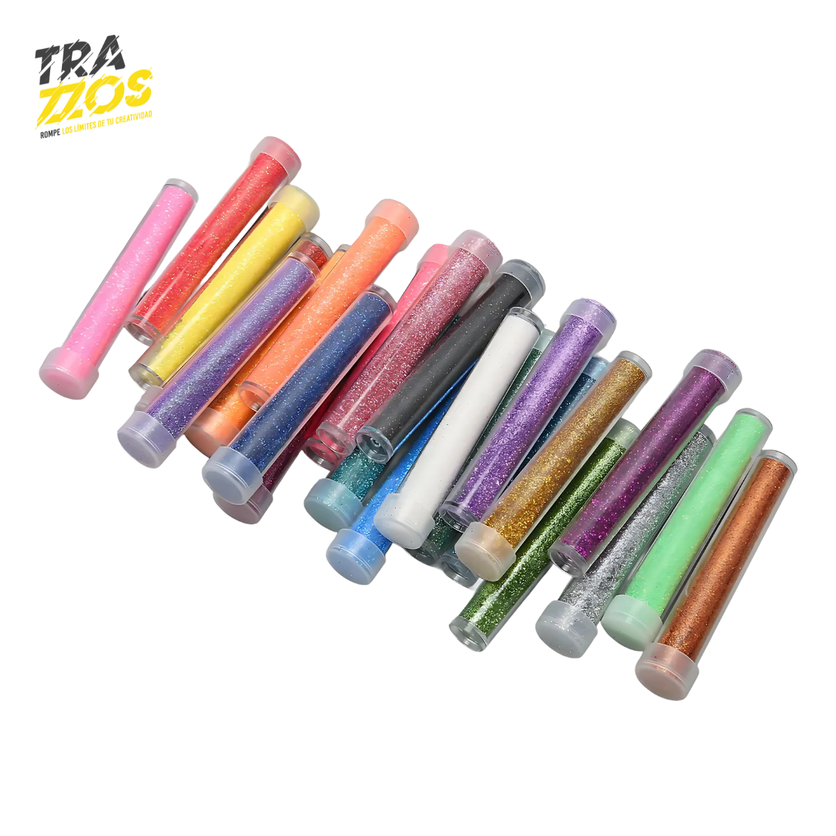 Escarcha Tubo murano x 12