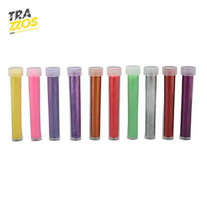 Escarcha Tubo murano x 12
