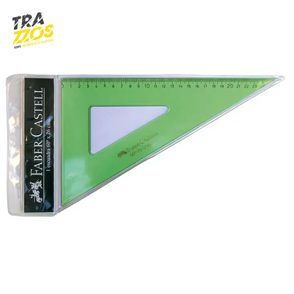 Escuadra Faber-Castell 60° 26 cm
