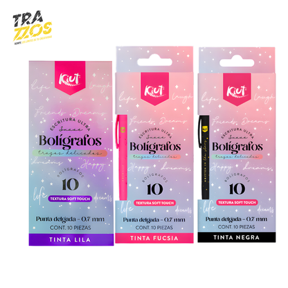 Esfero Kiut Caja X10 Uds