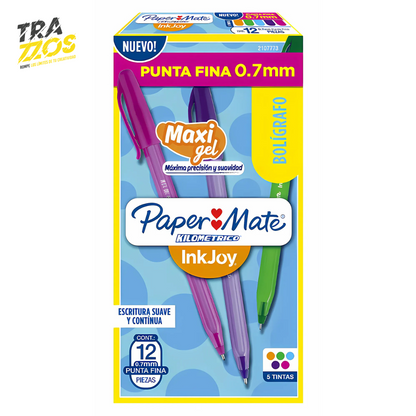 Esferos Paper Mate InkJoy con Tapa