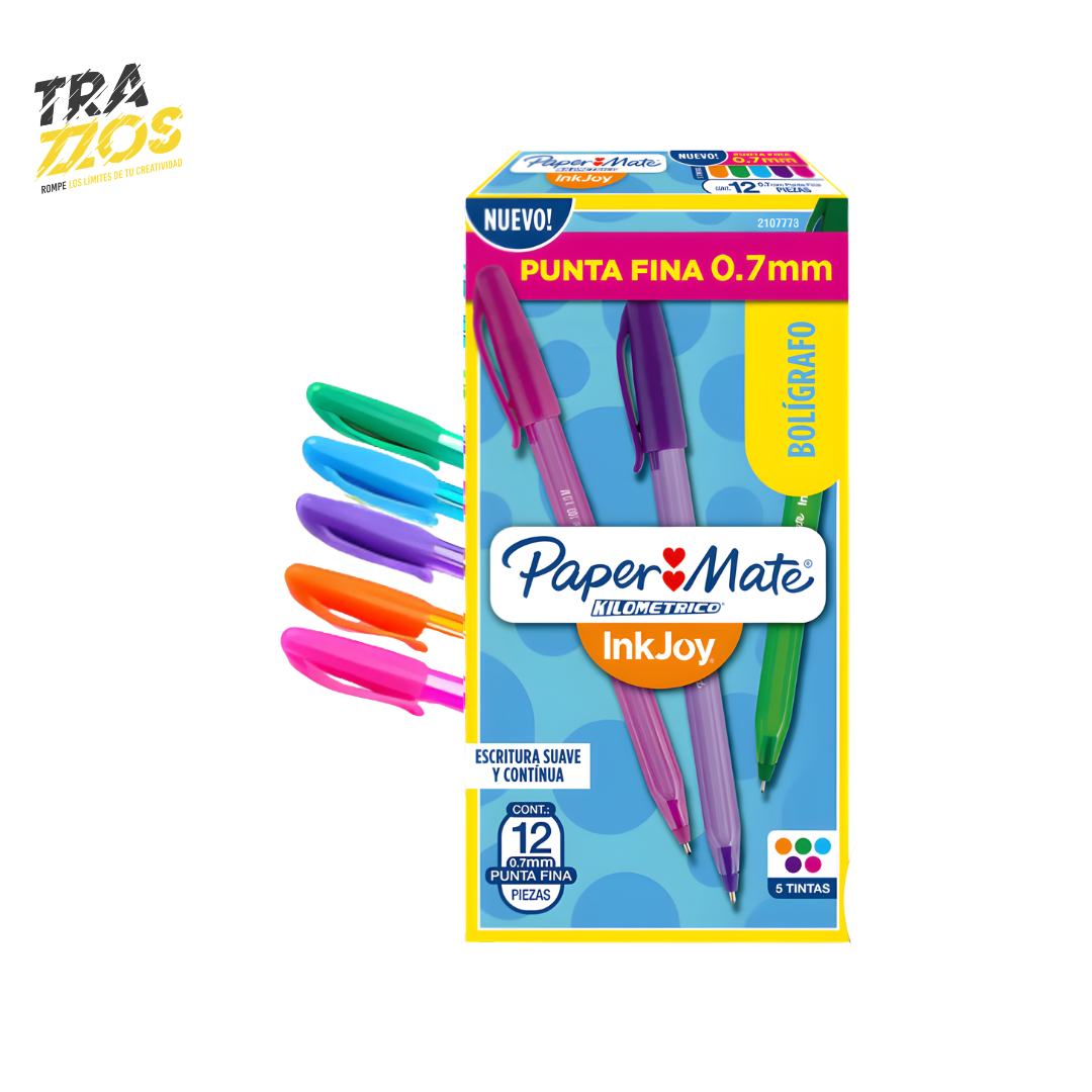 Esferos Paper Mate InkJoy con Tapa