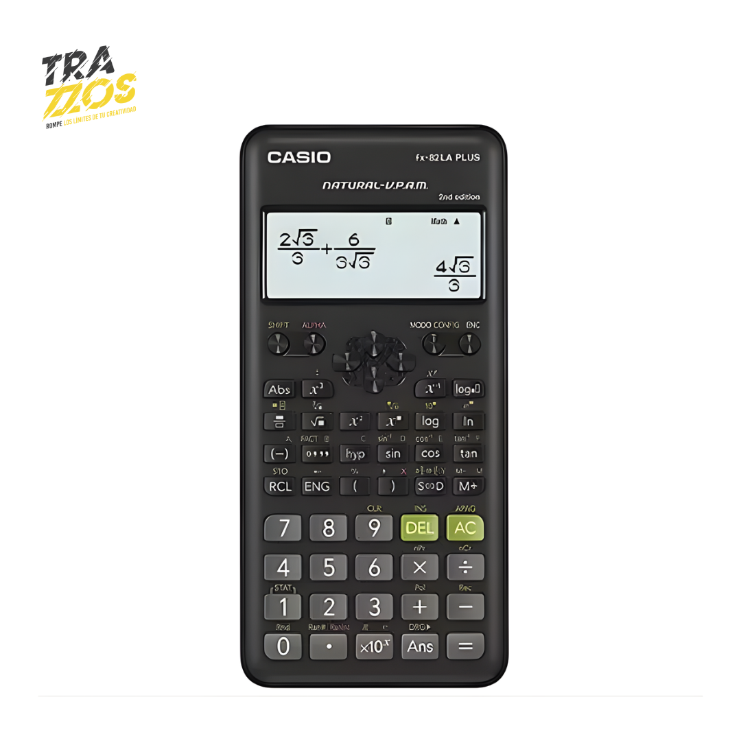Calculadora Casio Fx 82LA Plus Negra