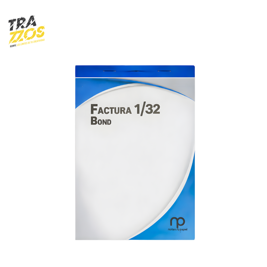 Talonario Facturero Bond 1/32