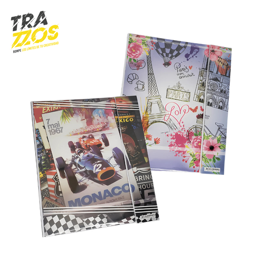 Folder Decorado Con Tapa