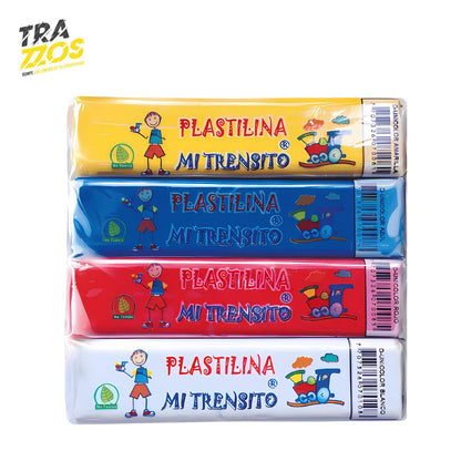 Plastilina Mi Trensito Surtida En Barra X12