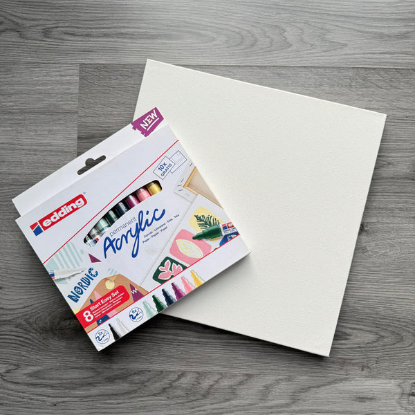 Kit Nórdico x Trazzos + Clase de Acrilicos con Nadieska