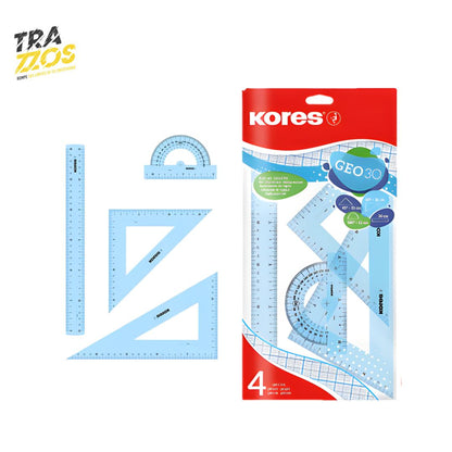 Kit Geométrico Kores GEO 30cm