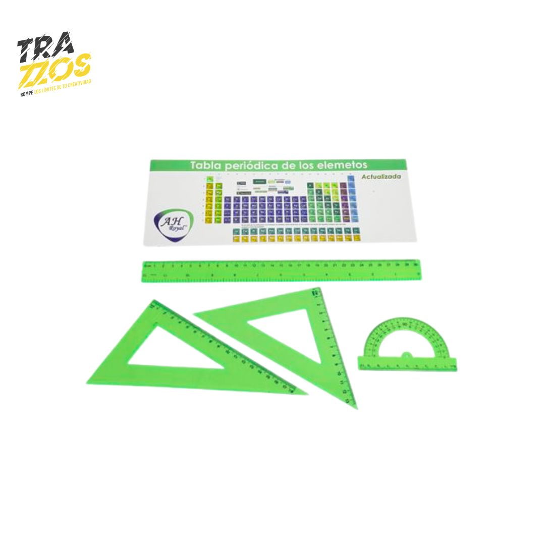Kit Geométrico con Tabla Periódica