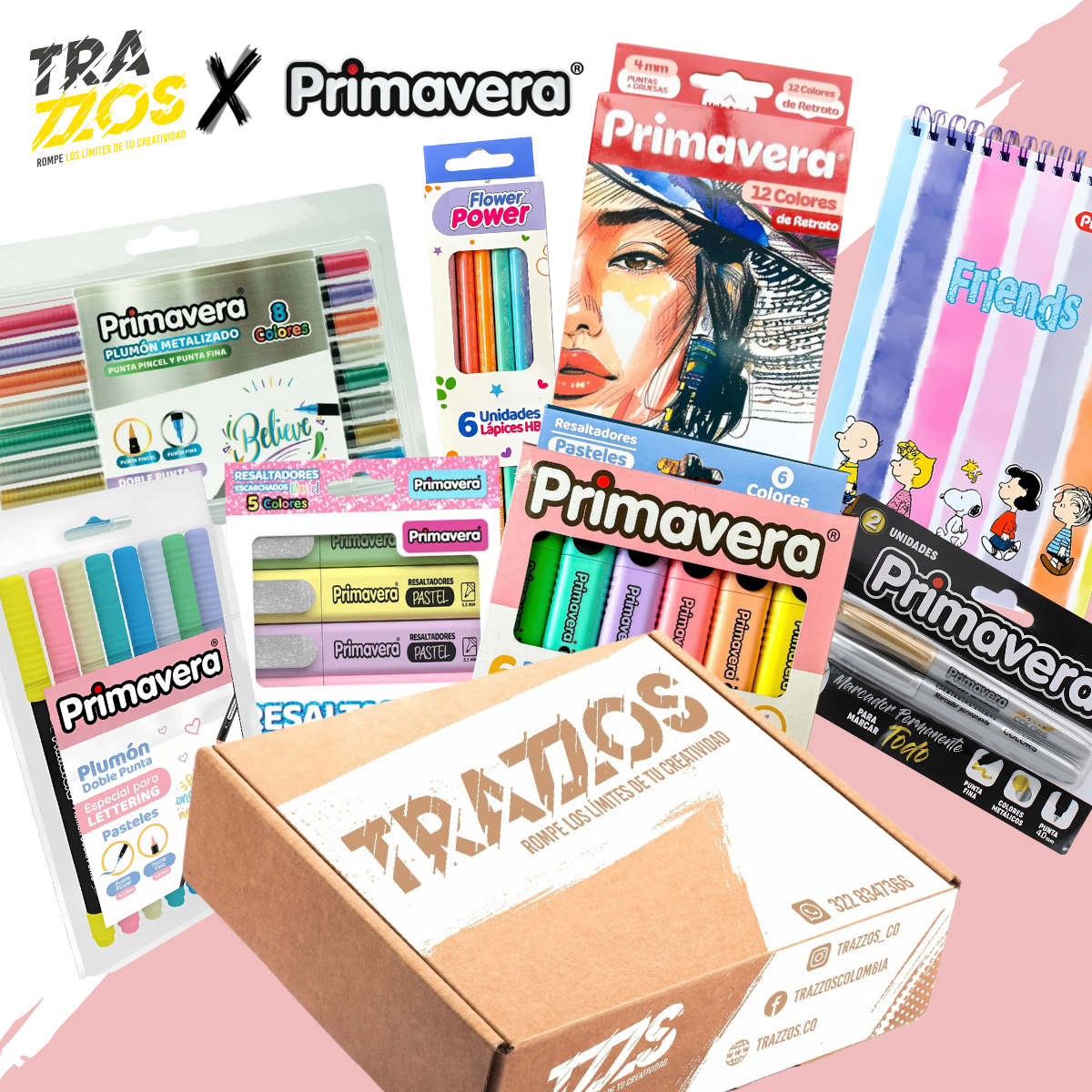 Kit Primavera + clase Lettering con Thambythalia