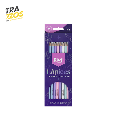 Lapiz Negro Kiut x10Uds