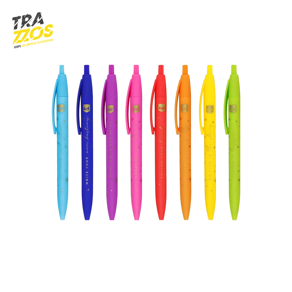 Lapiceros Kiut Colores X8