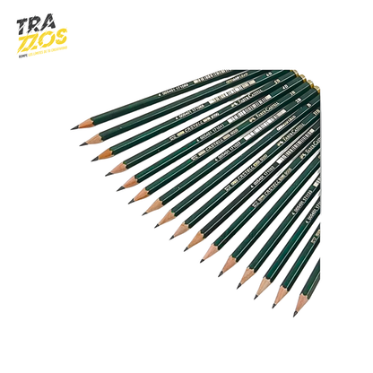 Lápices de Grafito Faber-Castell 9000 x12